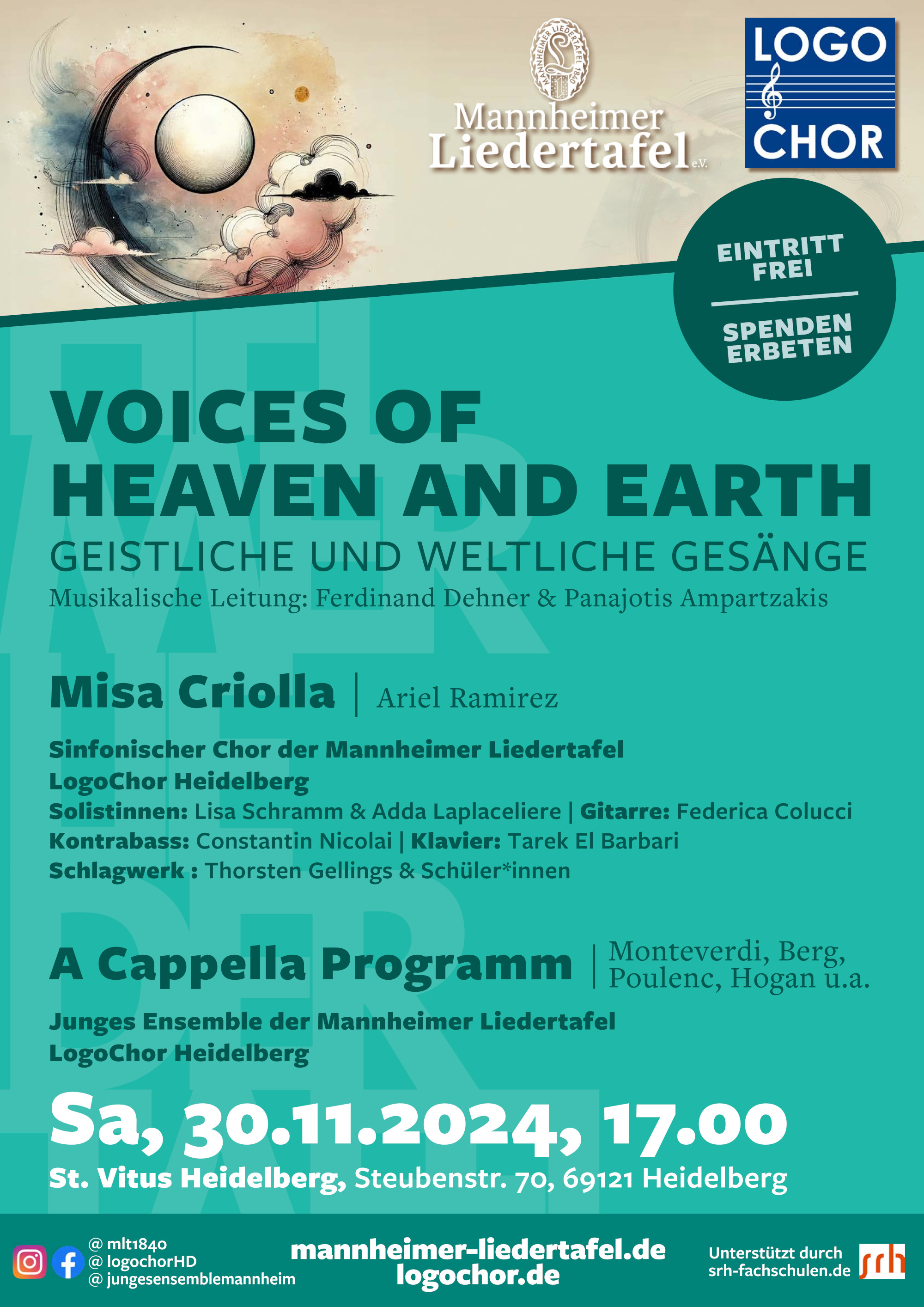 Bild 14, Konzertposter 'Voices of Heaven and Earth'